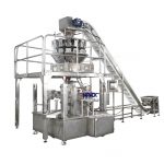 Thiết bị chiết rót và niêm phong túi đựng trái cây khô tự động