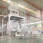 Một bộ máy đóng gói bột giặt 1-3,5kg tự động đã sẵn sàng để giao hàng.