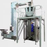 Máy đóng gói hạt cà phê tự động với van khử khí