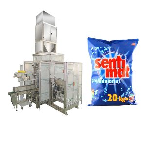 Tự động Premade Big Bag Máy đóng gói Bột giặt Bột mở miệng Bagger