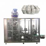 Túi đáy vuông tự động với máy đóng gói nhãn trên