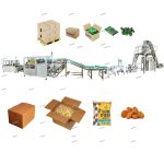 Dây chuyền đóng gói và chiết rót thực phẩm đông lạnh tự động
