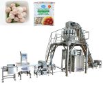 Máy đóng gói niêm phong làm đầy túi thịt đông lạnh tự động