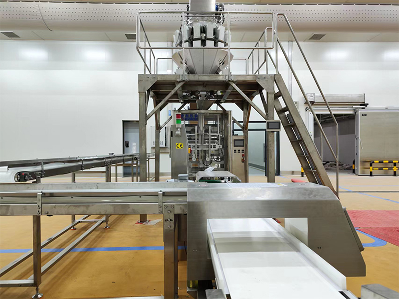 máy đóng gói thực phẩm đông lạnh tự động.6