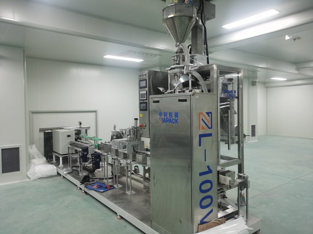 máy đóng gói chân không bột